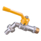 PN25 1/2&quot; torneiras de água de jardim de controle manual válvula bibcock de latão para lavagem de carros
