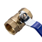Válvula esfera de latão de 1&quot; 25 mm cor de latão controle manual rosca fêmea BSP